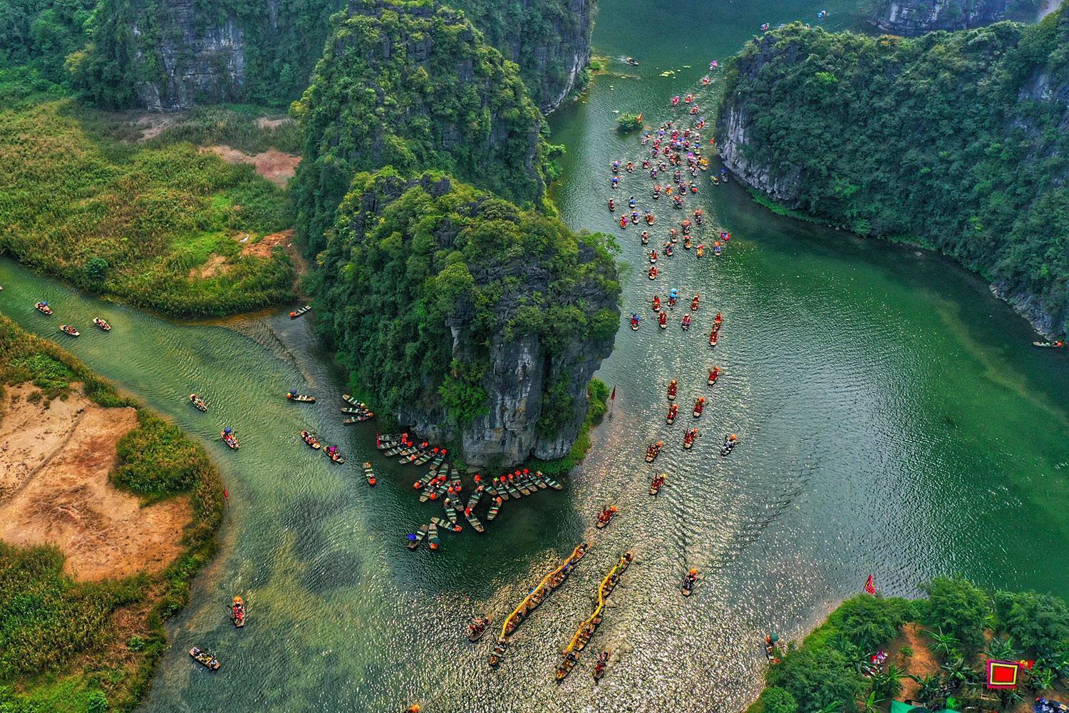 Tam Coc Scenery Homestay Van Lam Екстериор снимка
